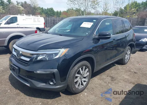 2019 Honda Pilot Ex-L from USA, damaged, VIN 5FNYF6H50KB098147